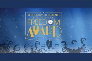Nord Center Director of Crisis Services Receives  United States Secretary of Defense Freedom Award