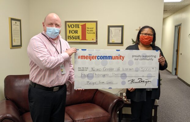 The Nord Center Chosen for $5,000 Donation by Local Meijer Team Members